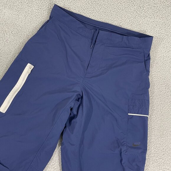 Nike Sportswear Essential Utility Pants Men 32 Navy Cargo - Picture 1 of 12